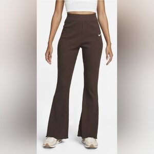 Nike Brown Leggings Flared Athletic Wear